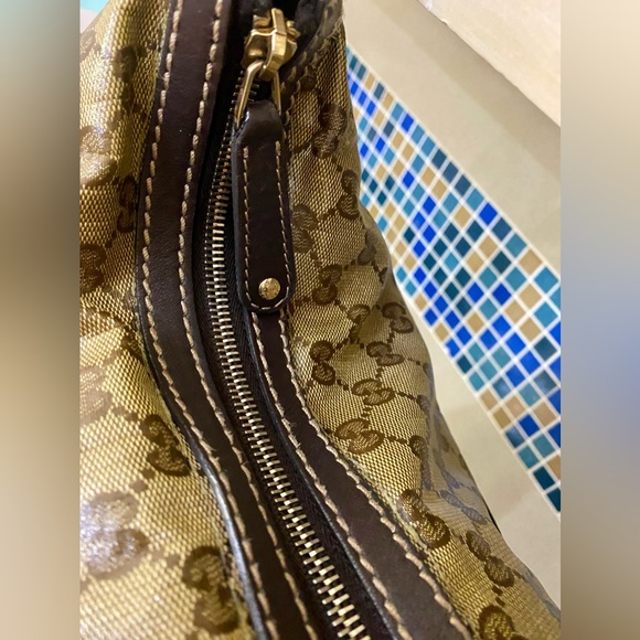 Crystal Coated Canvas Gucci Hobo shoulder bag - Picture 4 of 16